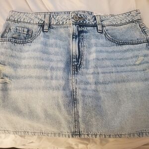 Denim Blue Skirt